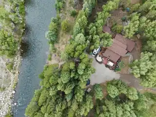 Riverfront Home in the Sage Creek Canyon