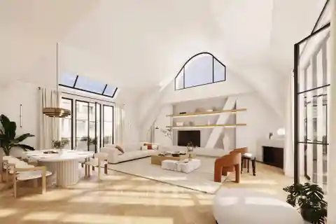 Top Floor Duplex Apartment with Enormous Potential