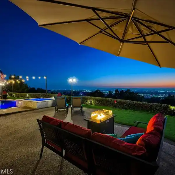HILLTOP ESTATE WITH PANORAMIC ORANGE COUNTY VIEWS