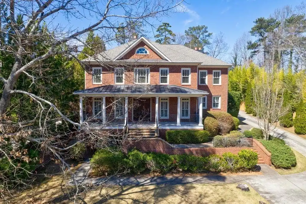 Stately Georgian Red Brick Home