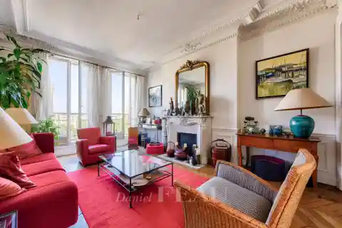 Charming Parisian Home with Period Details