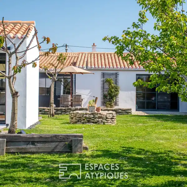 BOLD CONTEMPORARY HOME IN THE HEART OF NOIRMOUTIER ISLAND