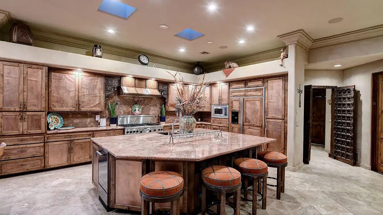 Spanish Colonial Masterpiece in Hacienda Del Sol Estates