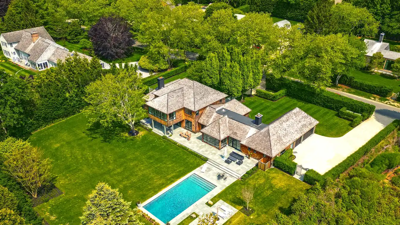 New Traditional Style Home for Rent in East Hampton Village South
