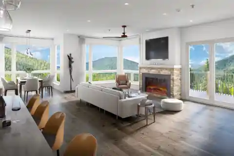 Corner Three Bedroom Penthouse in Brightwood at Keystone