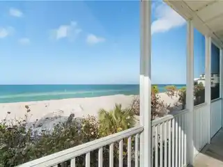 Direct Beachfront End-unit with Unobstructed Gulf Views