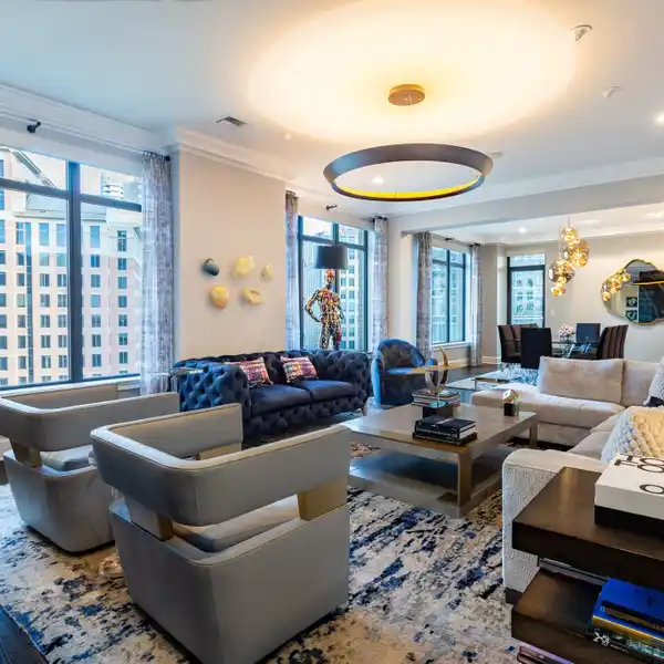 RENOVATED RITZ-CARLTON CORNER UNIT WITH SKYLINE VIEWS