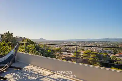 Modern French Villa with Expansive Outdoor Terraces