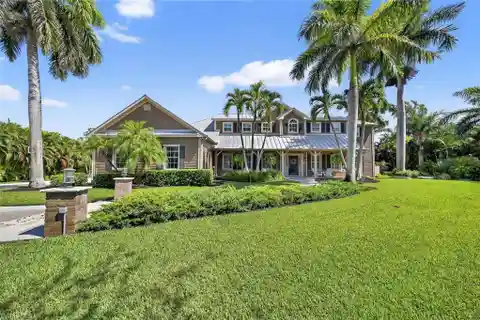 Gated Custom Home with Five-Car Garage