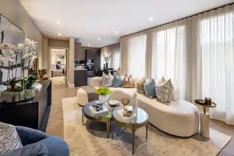 Contemporary Apartment with Spa-Inspired Bathroom