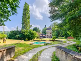 Historic Mill Estate with Chapel and Pond