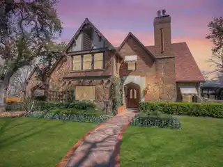 Incredible Tudor Revival Home with Romantic and Charming Features