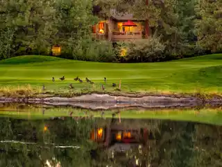 Golf Course Home with Stunning Pond Views
