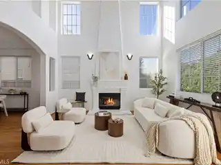 Elegant Home with Soaring Two-Story Ceilings