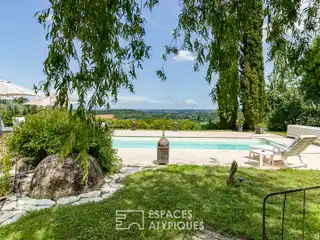 Architect-Designed Villa with Unobstructed 180-Degree View