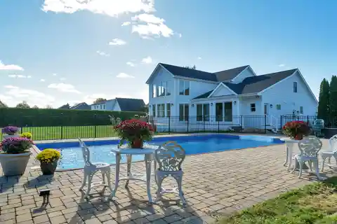 Lovely Two-Story Traditional with a Heated Pool for Rent