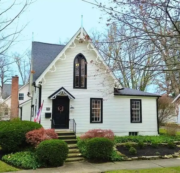 RENOVATED AND RESTORED GOTHIC REVIVAL COTTAGE