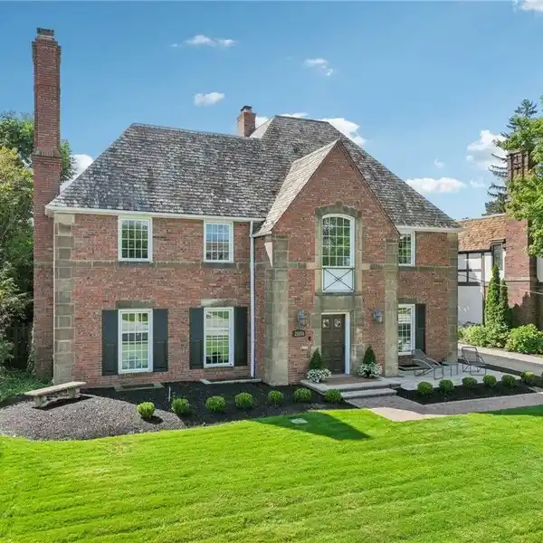 ROCKY RIVER ELEGANCE WITH RARE LAKE ERIE VIEWS