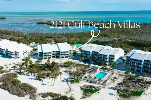 Rare Beach Villa with Direct Gulf Views