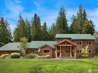 Custom Cedar Home on Seven Private Acres