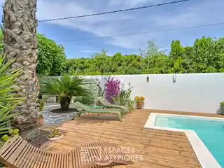 Light-Filled Retreat with Pool