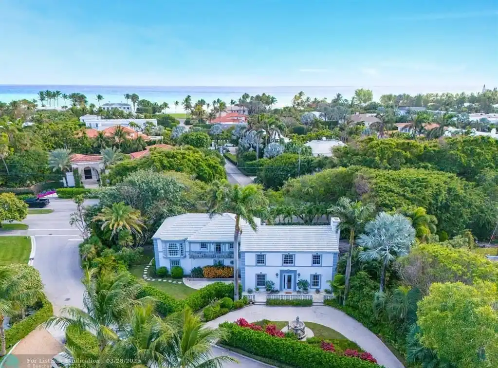 Renovated 1947 Colonial Home with Hollywood Regency Flair