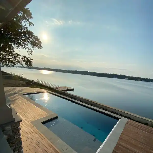 SUN-FILLED CUSTOM HOME WITH DRAMATIC VIEWS OF GREENWICH COVE