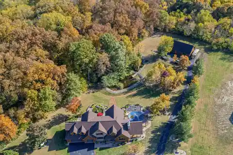 Private Log Home Retreat on Two Acres