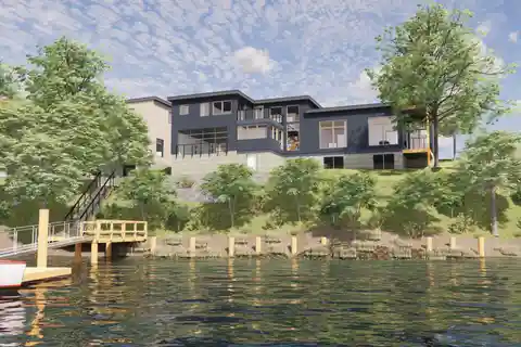 Stunning, Contemporary Waterfront Home