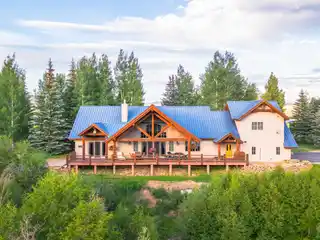 Masterfully Crafted Log Home on over Ten Acres
