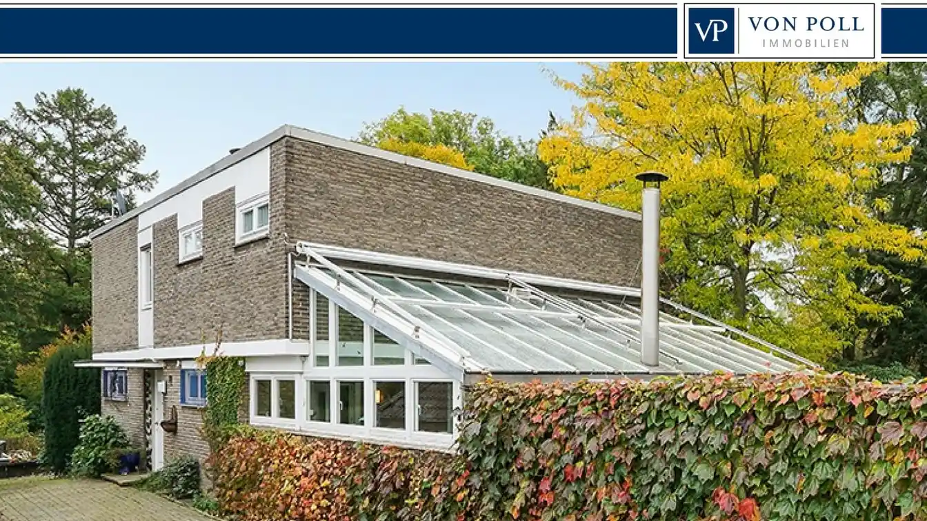 Bauhaus-style Space Wonder with Spacious Plot in Bockum