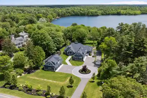 Custom Waterfront Estate on Picturesque Sampson Pond