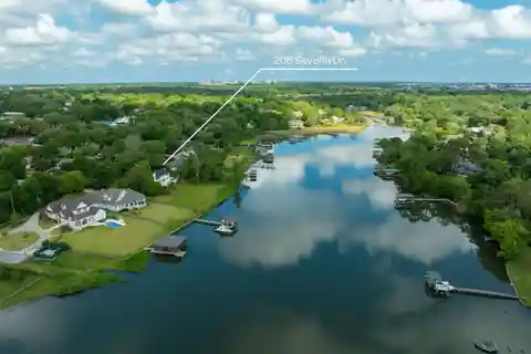Private Waterfront Home on over an Acre