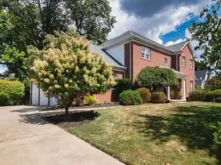 Brick Provincial Built by Weaver Custom Homes