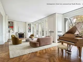 Sun-Drenched Parisian Apartment with Iconic Eiffel Views