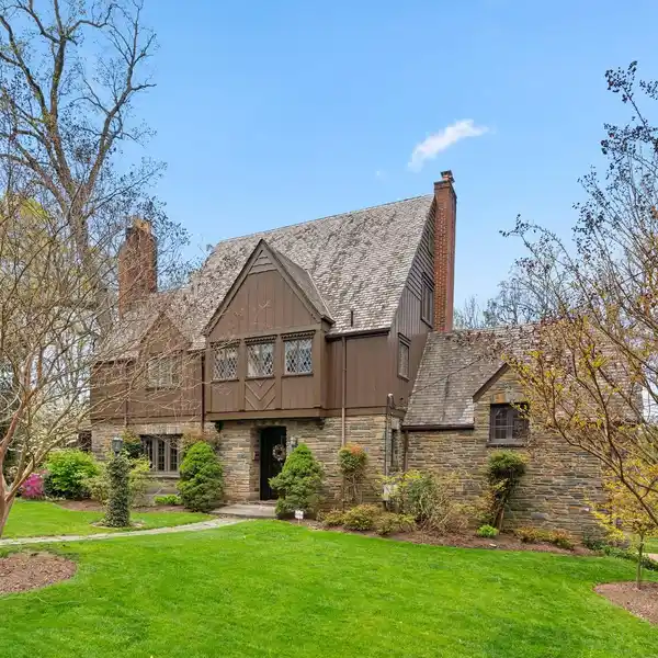 ENCHANTING TUDOR ON TRIPLE LOT