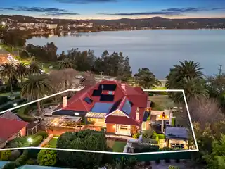 High-Set Residence with Cinematic Views Across Lake Macquarie