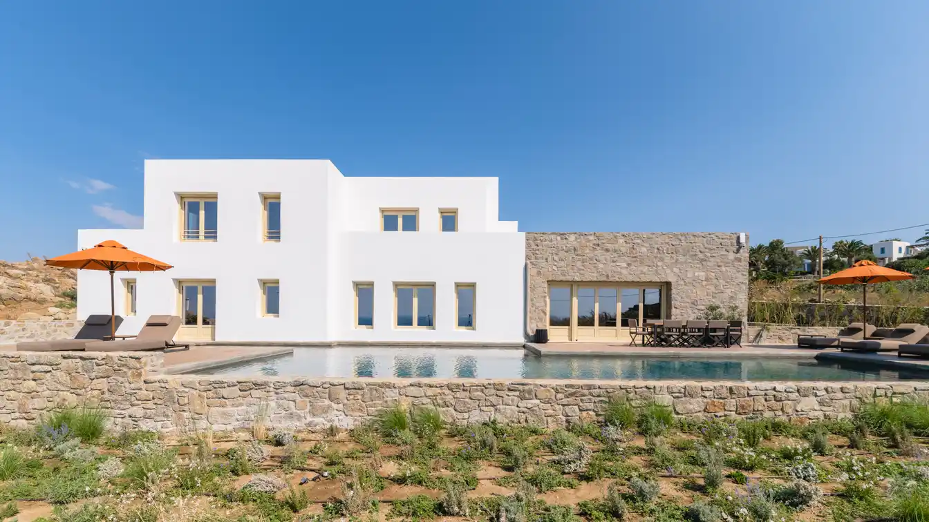 Modern Mykonos Villa for Rent