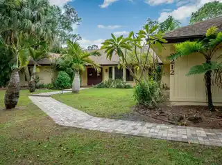 Rare Canal-front Find in Palm Beach Country Estates