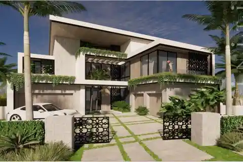 New Gated Organic Modern Intracoastal Estate