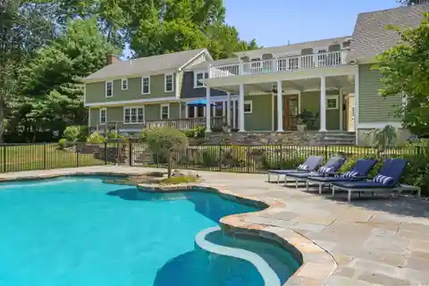 Expanded Colonial Estate Home in Greenfield Hill