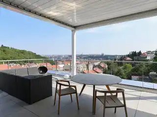 Duplex Penthouse Living with Rooftop Solitude