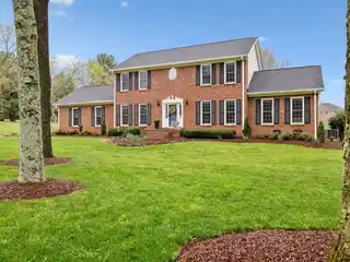 All-brick Colonial on a Meticulously Landscaped Lot