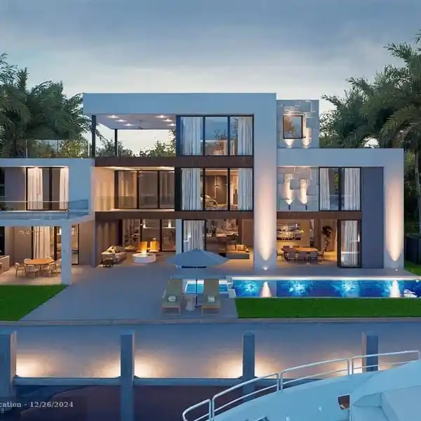 NEW ULTRA-MODERN GATED WATERFRONT ESTATE