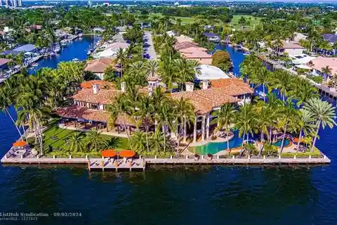 Gated Palatial Palm Beach-inspired Point Estate