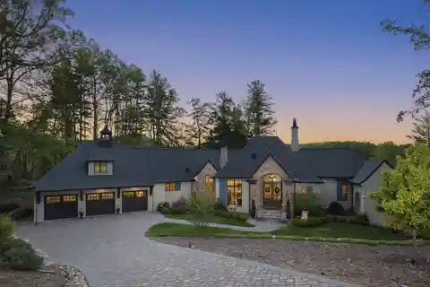 Stunning French Country Estate in Coveted Gated Enclave