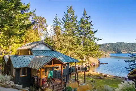 Gorgeous Custom Home with Rare Walk-On Waterfront