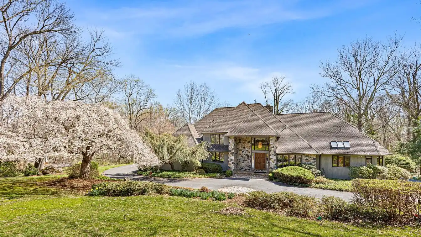 Custom Stone Contemporary on 2.5 Acres