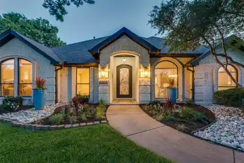 Completely Rebuilt Single-story Home in Coveted Cross Timber Hills