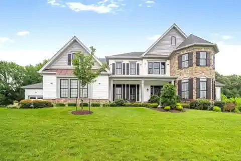 Dramatic Custom Modern Farmhouse